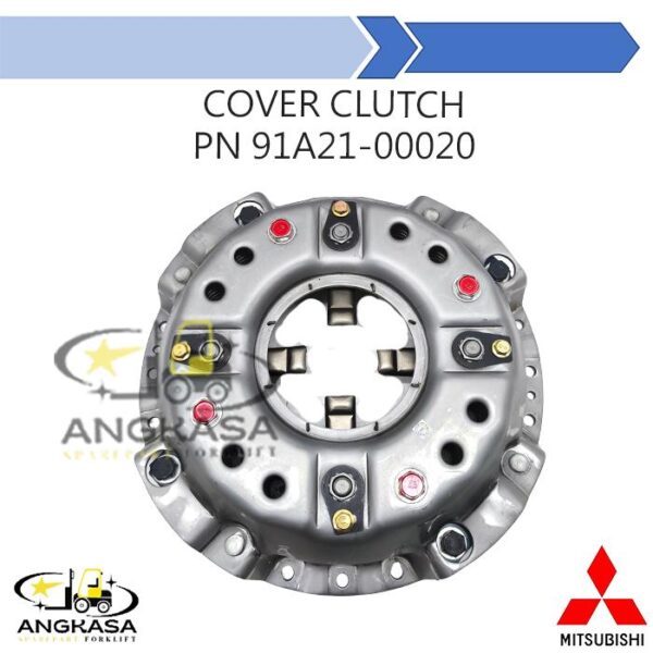 Cover Clutch 91A21-00020 Mitsubishi Forklift FD15 FD20 FD25 FD30 – Tutup Kopling Heavy Duty