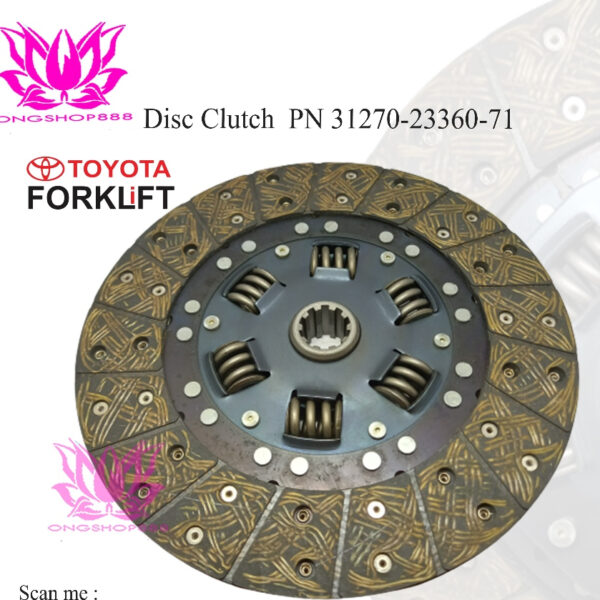 Disc Clutch 31270-23360-71 Kampas Kopling Toyota Forklift FD20-300