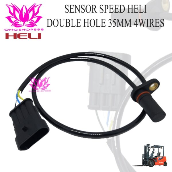 Sensor Speed Heli Forklift Single Hole Ukuran Diameter 35mm 4 wires