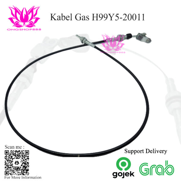 Kabel Gas H99Y5-20011 Forklift Heli H2000 Throttle Cable Uk 1150 mm