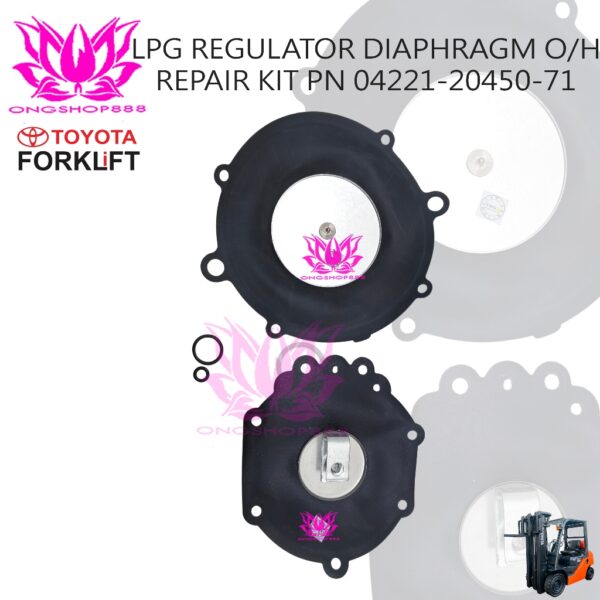 Part Number 04221-20450-71 Diaphragm O/H Kit Toyota Kit Membran LPG Forklift 4Y 8FG FGZN