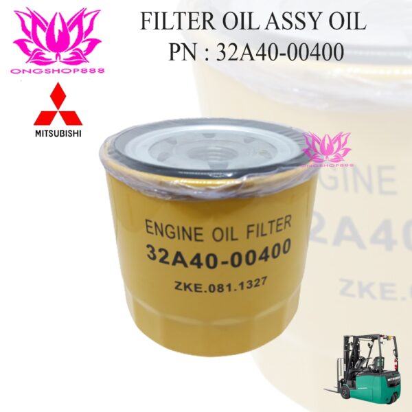 Forklift Mitsubishi 32A40-00400 Filter Oli Filter Assy Oil