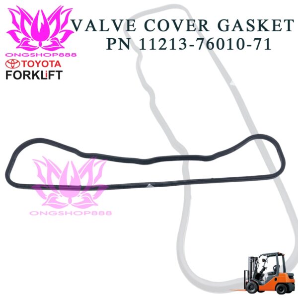 Valve Cover Gasket Forklift Toyota Part Number 11213-76010-71 4Y Engine 6FG 7FG 8FG