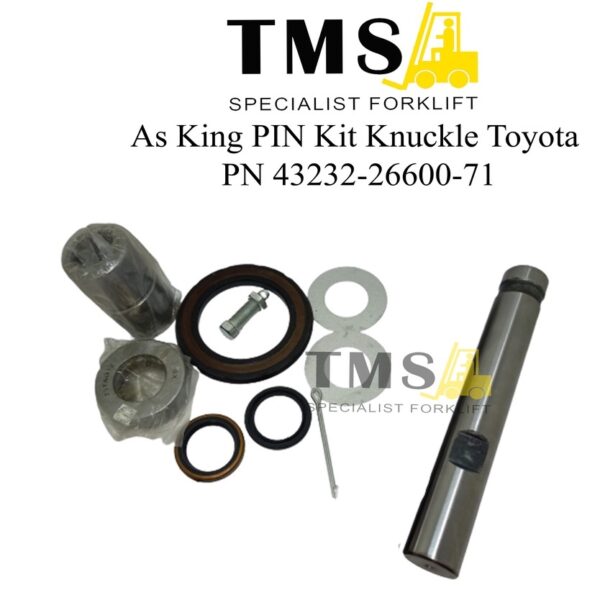 As King PIN Kit Knuckle Forklift Toyota 8FD 20/25/30 PN 43232-26600-71