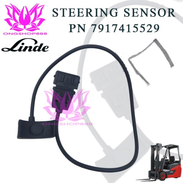 Steering Sensor - Part Number 7917415529 Forklift Linde Sensor Kemudi type E12/E14/E15/E16/E18/E20/E25/E30