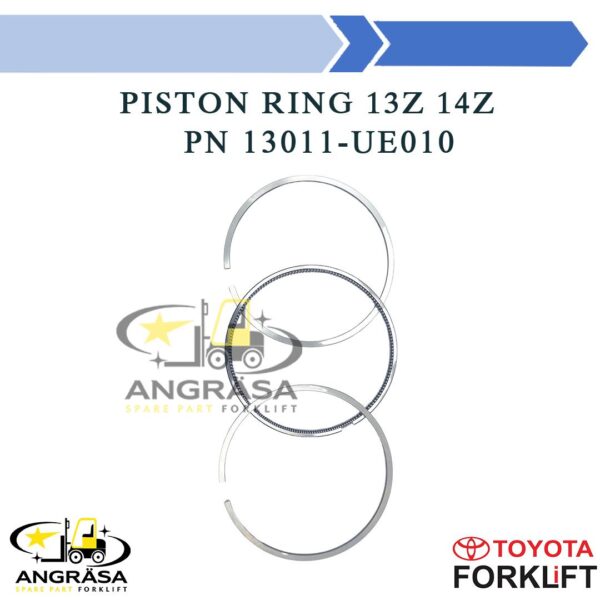 Piston Ring Forklift Toyota 13Z 14Z STD Part Number 13011-UE010 Ring Piston Engine Forklift
