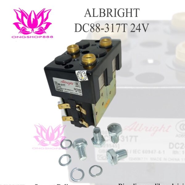 Contactor Albright DC88 24V 100A Forklift Electric Reachtruck