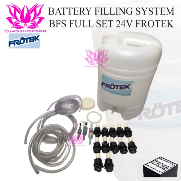 Battery Filling System BFS Full Set 24V Froetek Germany Batere Forklift Electric Frotek