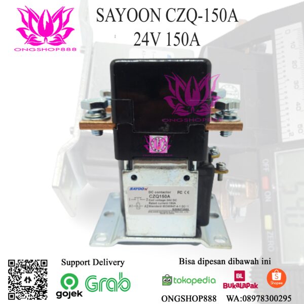 DC Sayoon Contactor CZQ-150A 150A 24V Forklift Contactor