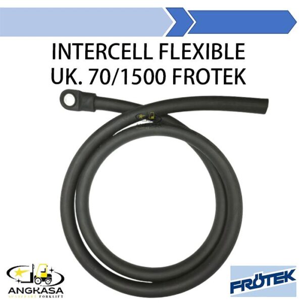 Flex End Type Intercell Frotek 70/1500 1,5 Meter Kabel Forklift Battery 70mm Cable Reachtruck Frotek