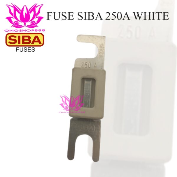 FUSE 250A WHITE - SIBA KERAMIK