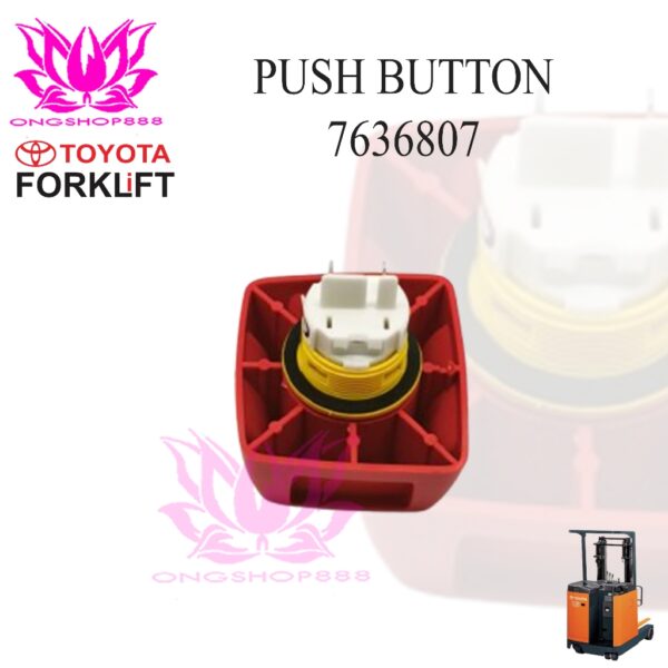 BT Toyota Push Button 7636807 BT Forklift Part Reachtruck Emergency Stop Reflex LWE 200