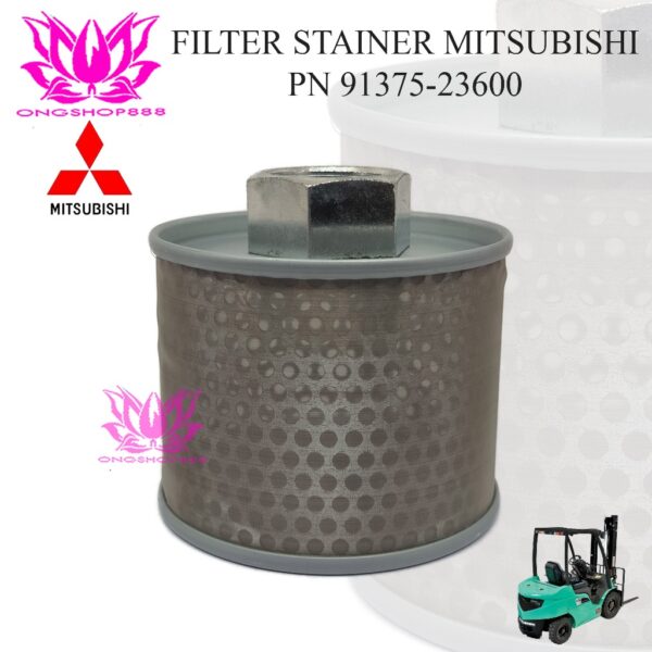 Filter Stainer 91375-23600 Forklift Mitsubishi Parts GRENDIA Hydraulic Filter