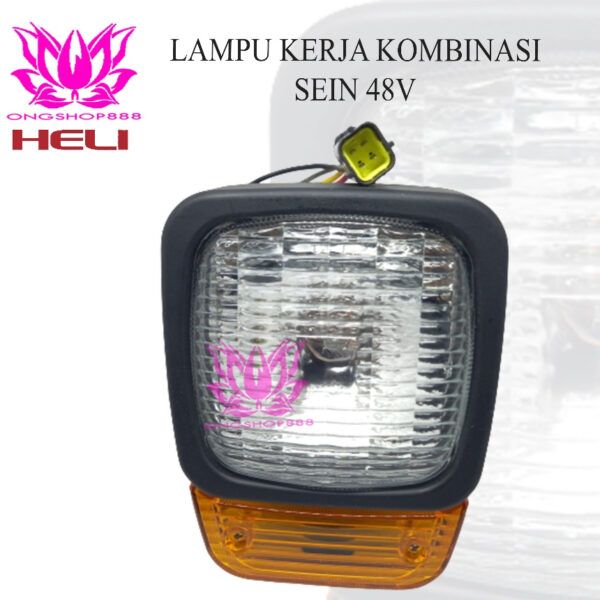 Lampu kerja kombinasi 48V SEN Work Light Turn Light 48V