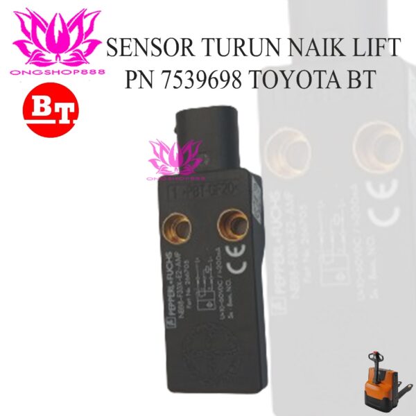 Sensor Turun Naik Lift Forklift Pallet Mover BT 7539698 Toyota Stacker LPE SWE NBB8-F33X-E2-AMP