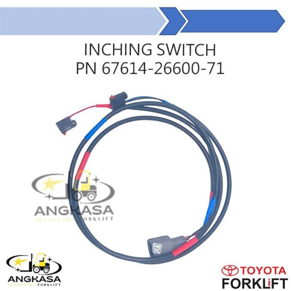 Inching Switch Forklift Toyota 7FD 8FD 1-3 Ton Part Number 67614-26600-71 Forklift