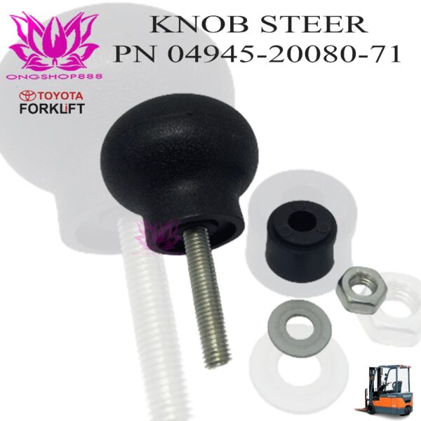 Bola Stir Knob Steer 04945-20080-71 Wheel handle ball Forklift Toyota