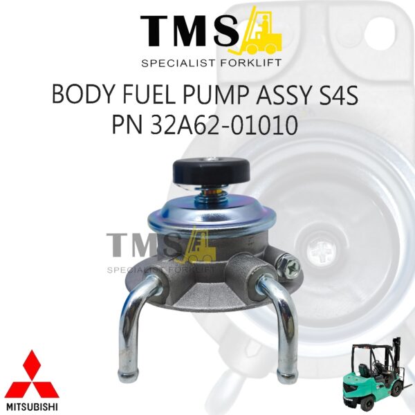 Part Number 32A62-01010 Body Assy Fuel Pump S4S – Priming Pump Solar Forklift Mitsubishi / Caterpillar