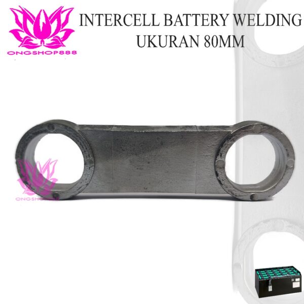Intercell Connector Battery Forklift Electric Ukuran 80mm Intercell Model COR Coran LAS