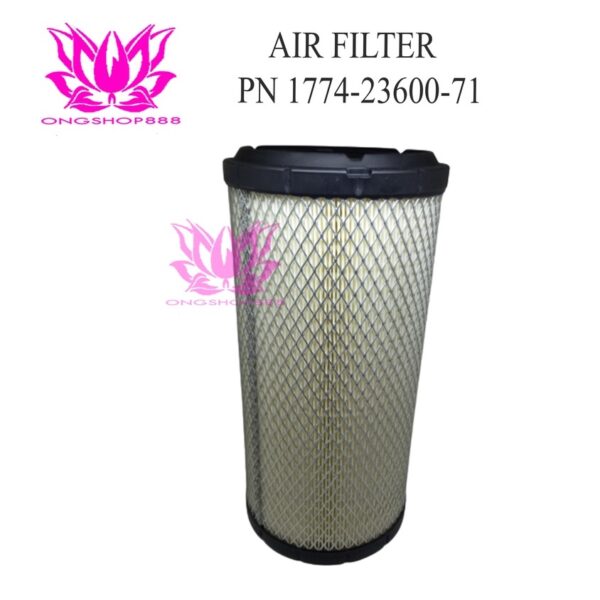 Air Filter PN 17743-23600-71 For Toyota Forklift 6F/7F/8FD15-30