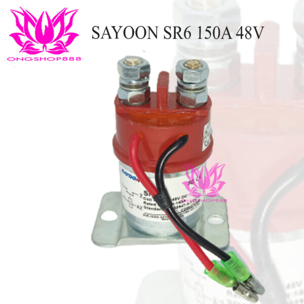 Contactor Relay Sayoon SR6 150A 48V NO Palet Mover Eletric Kontaktor