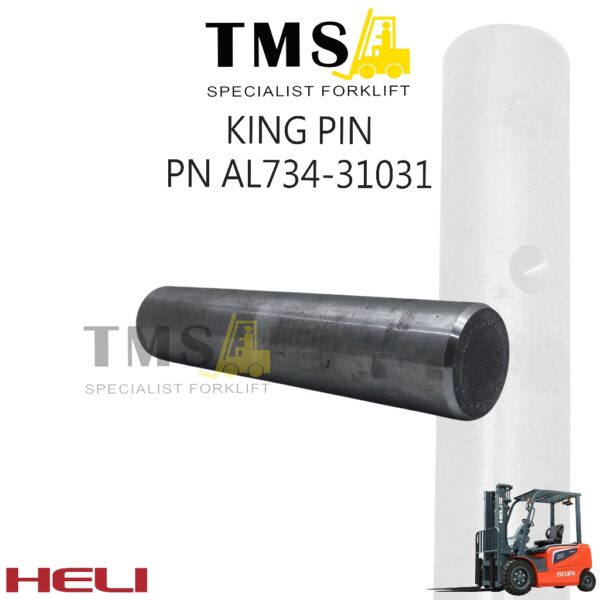 Part Number AL734-31031 King Pin Forklift Heli Steering Pin Heavy Duty Sparepart Forklift CPCD20-30