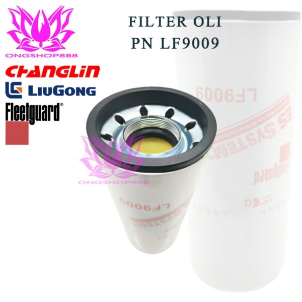 Filter Oli Fleetguard Excavator LF9009