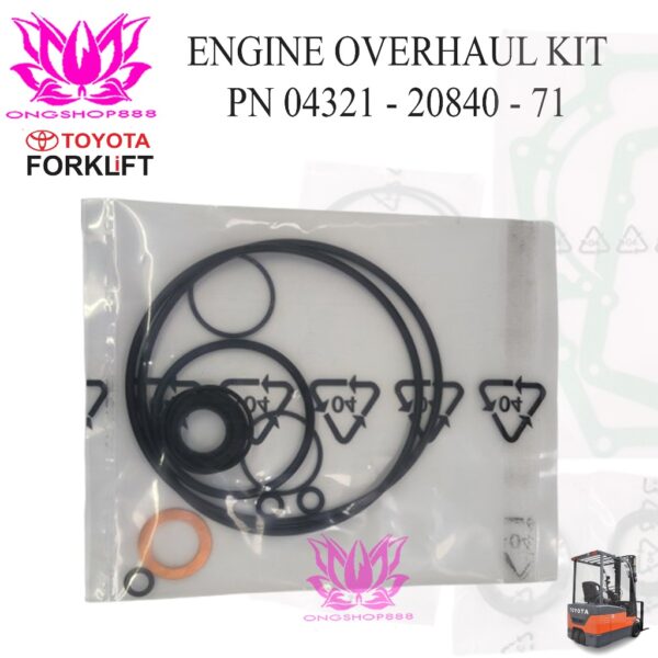 Transmisi Overhaul Kit 8FD/G10-30  04321-20840-71 Toyota Forklift Diesel