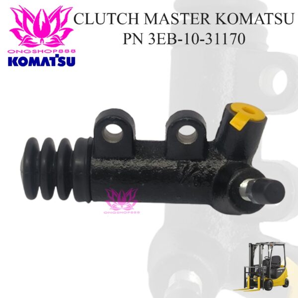 Master Kopling Komatsu Forklift FD20 - FD30 3EB-10-31170 Clutch Master Cylinder ASSY