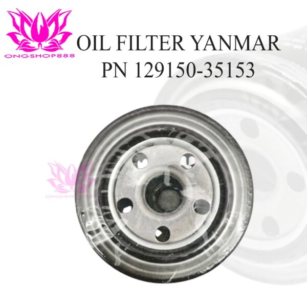 Filter Oil 129150-35153 Diesel Part Forklift Sparepart Forklift  YANMAR (5 lubang)
