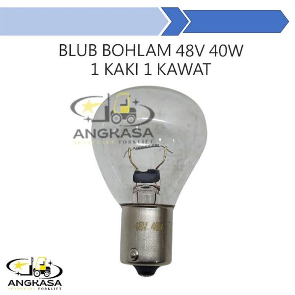 Lampu Bohlam 48V 40W 7FB Toyota 1 Kaki 1 Kawat