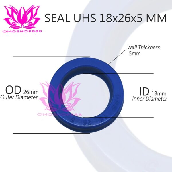 Seal UHS 18x26x5 Hydraulic Rod SealForklift