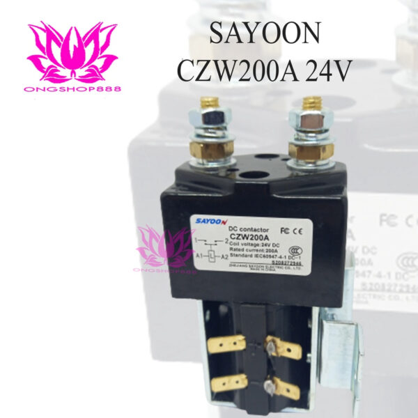 Sayoon Contactor SW180A CZW200A 200A 24V ZJW Kontaktor Forklift CZW