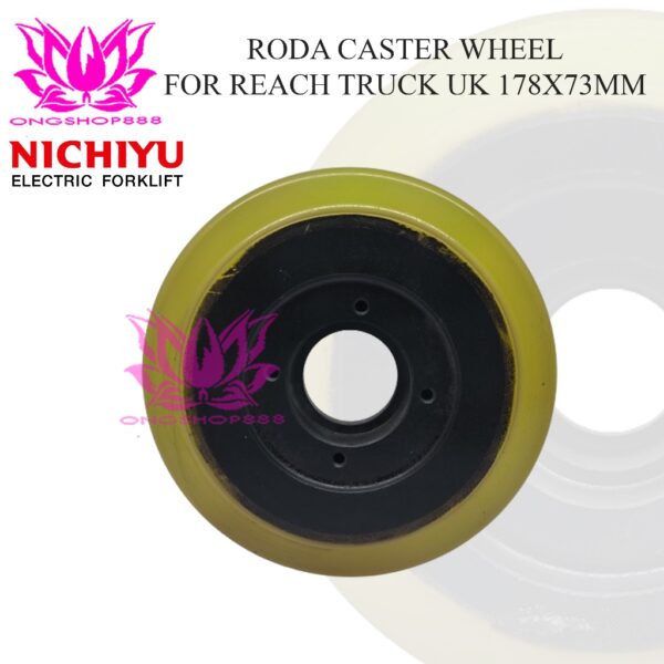 Roda Reach Truck 178x73mm Caster Wheel Nichiyu FBR Electric Forklift