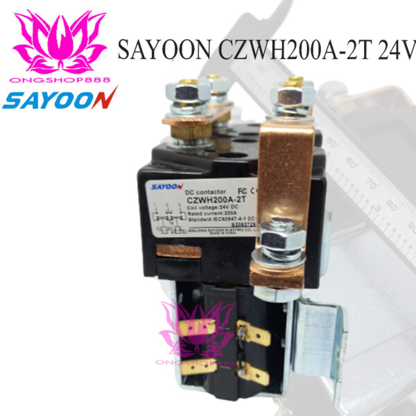 Sayoon Contactor SW195 CZWH200A-T 200A 24V Palletmover kontaktor