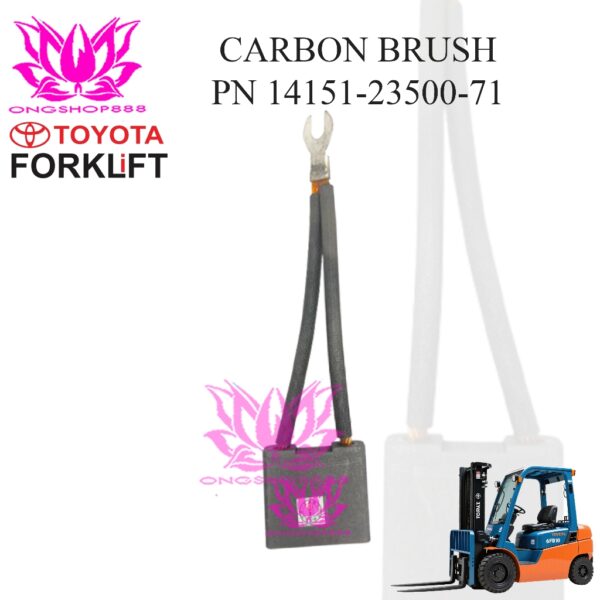 Carbon Brush Toyota 6FB10-25 PN 14151-23500-71