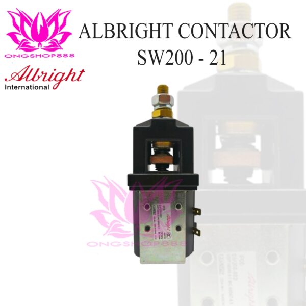 Albright Contactor Type SW200-21 DC 72V 80V Kontaktor Forklift Electric SW200