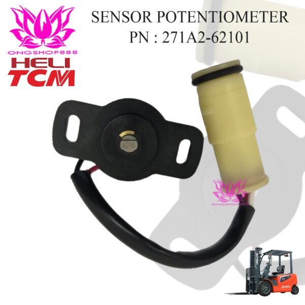 Sensor Accelerator 271A2-62101 TCM Electric Forklift FB15-FB30 1.5 Ton sampai 3 Ton Potentiometer Sensor