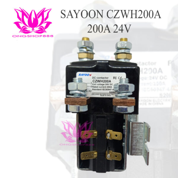 Kontaktor DC Sayoon SW182 CZWH200A 200A 24V Contactor