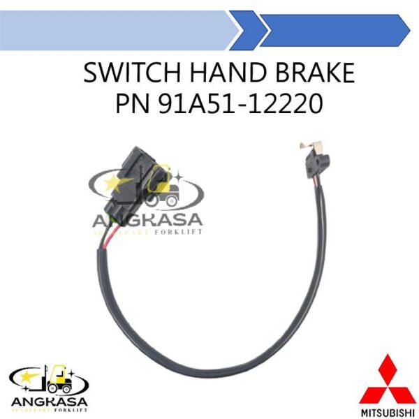 Switch Hand Brake 91A51-12220 Forklift Truck Mitsubishi Forklift FD20 - FD30