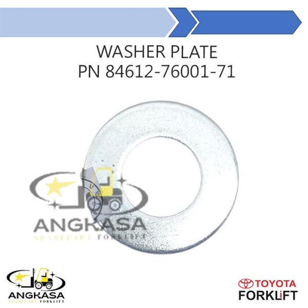 Washer Plate Forklift Part Number 84612-76001-71 for toyota forklift