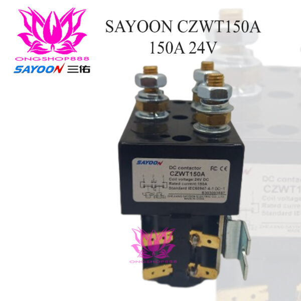 Sayoon Contactor DC88 CZWT150A 150A 24V Electric Vehicle