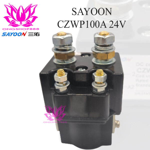 Sayoon Contactor SW80P CZWP100A 100A 24V DC kontaktor Eletric