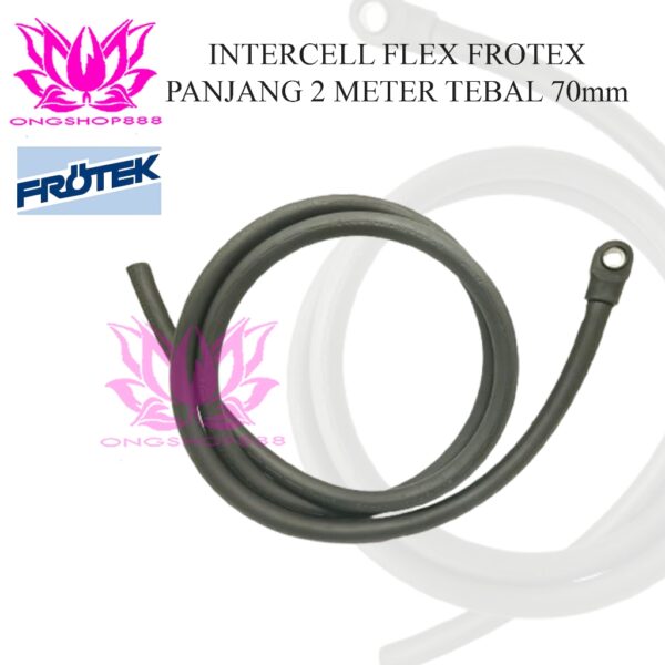 Kabel frtek Intercell Connector 70/2000 2 Meter 70mm Frotek Cable Battery Intercell Forklift