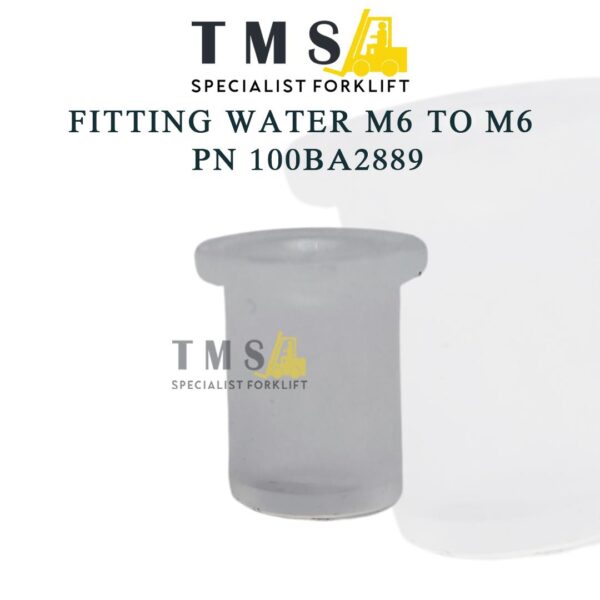 Fitting Water M6 to M6 Forklift Part Number 100BA2889 Connector Selang Air Universal