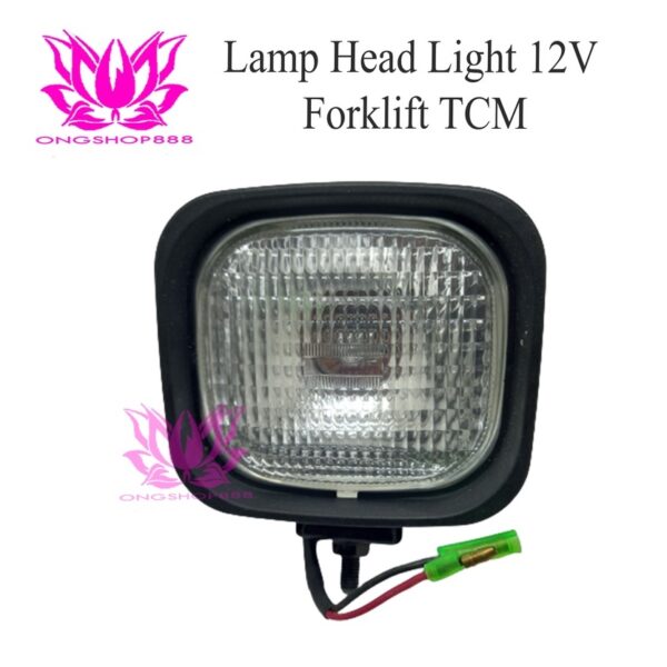 Lamp Head Light 12V Lampu Depan Forklift TCM Nissan Lampu kerja