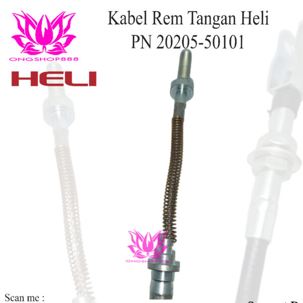 Kabel Rem Tangan 20205-50101 Heli CPCD50-70 Forklift Hand Brake