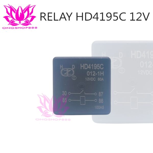 Relay HD4195C 12V Forklift | Relay 12 Volt Starter Lampu Forklift