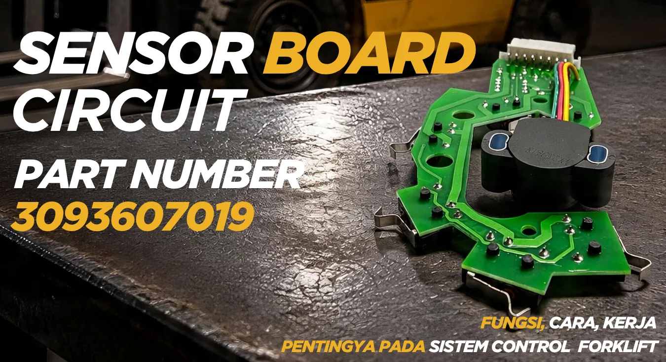 π§ Sensor Board Circuit PN 3093607019: Fungsi, Cara Kerja, dan Pentingnya pada Sistem Kontrol Forklift Linde