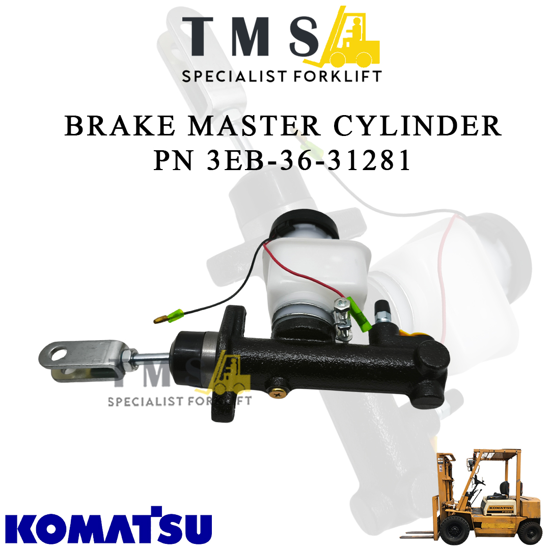Brake Master Cylinder Part Number 3EB-36-31281 Forklift KOMATSU 1.5-3 TON
